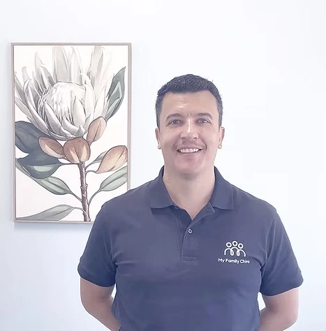 Dr Luke Schmidt, chiropractor at My Family Chiro in Daw Park